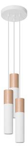 Sollux SL.1013 - Lustr na lanku PABLO 3xGU10/40W/230V bílá