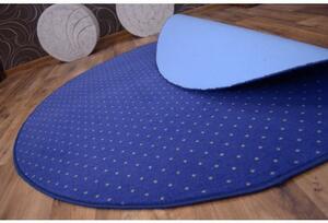 Associated Weavers Kulatý koberec AKTUA 178 modrý Rozměr: průměr 100 cm
