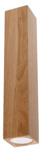 Sollux SL.1041 - Bodové svítidlo KEKE 1xGU10/40W/230V 30 cm dub