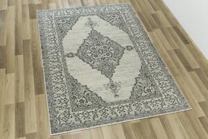 Makro Abra Klasický kusový koberec EMILY 2024A béžový / světle šedý Rozměr: 120x170 cm