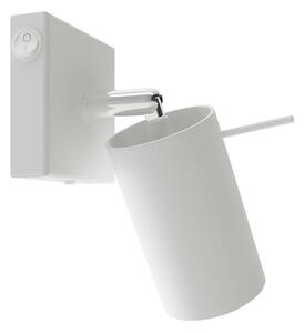 Sollux SL.1024 - Nástěnné bodové svítidlo RING 1xGU10/10W/230V bílá