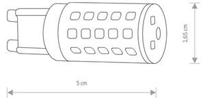 LED žárovka Nowodvorski BULB G9, LED 4W, 3000K 7503