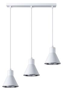 Sollux SL.0988 - Lustr na lanku TAZILA 3xES111/60W/230V bílá