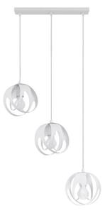 Sollux SL.1085 - Lustr na lanku TULOS 3xE27/60W/230V bílá