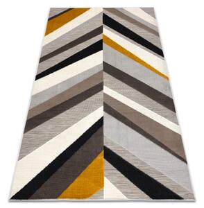 Makro Abra Kusový koberec LISBOA 27237655 šedý / žlutý Rozměr: 80x150 cm