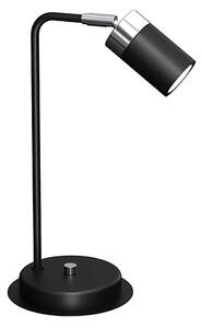 Stolní lampa JOKER 1xGU10/25W/230V černá/lesklý chrom
