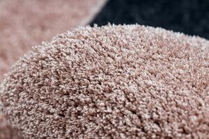 Makro Abra Kusový koberec vhodný k praní v pračce LATIO 71351022 tmavě růžový Rozměr: 120x170 cm