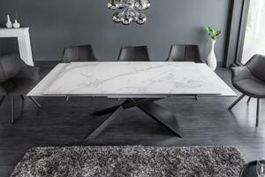 Roztahovací keramický stůl Natasha 180-220-260 cm šedý