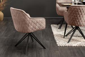 Židlo-křeslo EUPHORIA béžové otočné Nábytek | Jídelní prostory | Jídelní židle | Všechny jídelní židle