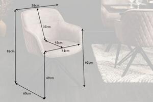 Židlo-křeslo EUPHORIA béžové otočné Nábytek | Jídelní prostory | Jídelní židle | Všechny jídelní židle