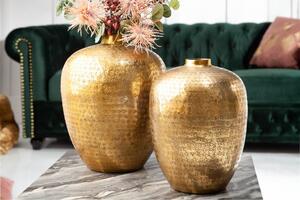 Váza - Orient zlatá, sada 2 ks