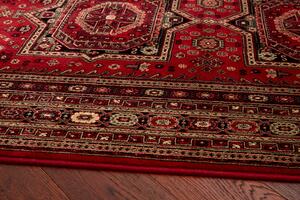 Klasický kusový koberec Ragotex Beluchi 61403 1616 červený Rozměr: 65x110 cm