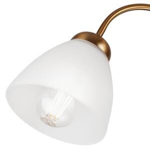 Přisazený lustr MIRANDA 3xE27/60W/230V zlatá