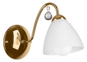 Nástěnná lampa MIRANDA 1xE27/60W/230V zlatá