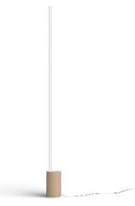 HUE WACA Gradient Signe stojací LED lampa 29W 2550lm 2000-6500K RGB IP20 bílá+dub