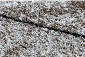 Kusový koberec Wall hnědý 80x150cm
