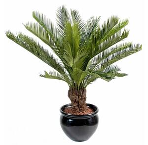 Luxusní umělá palma Cycas palma s kmenem, 90cm