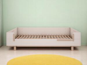 Jednolůžková postel BASIC do dětského pokoje 90x200 cm - Kašmírová