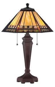 Elstead QZ-ARDEN-TL - Stolní lampa ALCOTT 2xE27/60W/230V