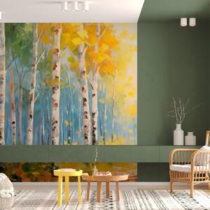 Fototapety Stromy, břízy, Fototapety les, Fototapety břízy, w05620 : uwalls.cz