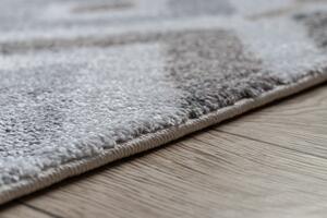 Makro Abra Kusový koberec SOFT 6024 ROMBY krémový / béžový / hnědý Rozměr: 140x190 cm