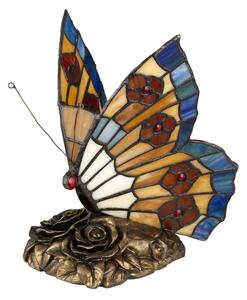 Elstead QZ-OBUTTERFLY-TL - LED Dekorační svítidlo TIFFANY 1xG9/3W/12/230V motýl