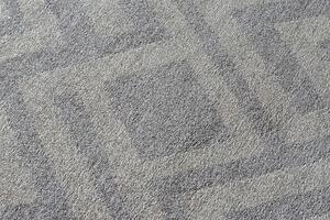 Makro Abra Kusový koberec SOFT 8028 ETNO hnědý / béžový Rozměr: 140x190 cm