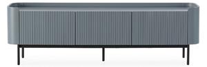 Šedomodrý TV stolek 180x55x40 cm Willa – MOME