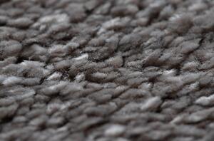 Makro Abra Kusový koberec SOFT 8031 hnědý / béžový Rozměr: 80x150 cm