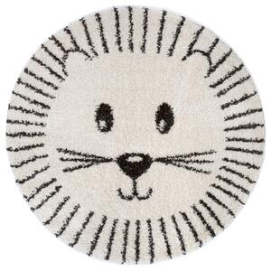 Zala Living - Hanse Home koberce Dětský kusový koberec Vini 105144 Cream Black kruh - 160x160 (průměr) kruh cm
