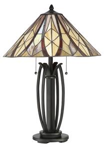 Elstead QZ-VICTORY-TL - Stolní lampa Tiffany VICTORY 2xE27/60W/230V