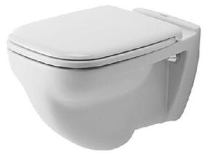 Duravit D-Code - Závěsné WC, ploché splachování, alpská bílá 22100900002