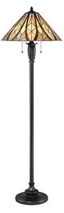 Elstead QZ-VICTORY-FL - Stojací lampa Tiffany VICTORY 2xE27/60W/230V