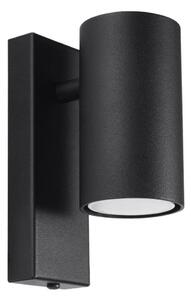 Sollux SL.1077 - Nástěnné svítidlo UTTI 1xGU10/40W/230V černá