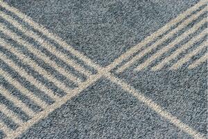 Makro Abra Kusový koberec SOFT 8043 MODERN ETNO šedý Rozměr: 120x170 cm