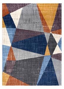 Makro Abra Kusový koberec SOFT 6162 Geometrický vícebarevný Rozměr: 80x150 cm