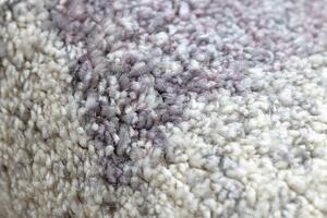 Makro Abra Moderní kusový koberec KAKE 25812757 šedý / fialový / růžový Rozměr: 120x170 cm