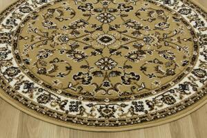 Balta Kulatý koberec klasický ALADIN 510101/50922 béžový Rozměr: průměr 120 cm