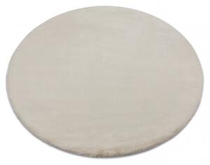 Makro Abra Kulatý koberec BUNNY béžový Rozměr: průměr 80 cm