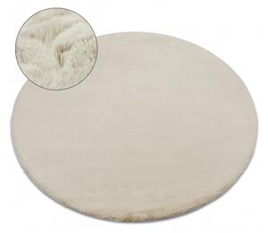 Makro Abra Kulatý koberec BUNNY béžový Rozměr: průměr 100 cm