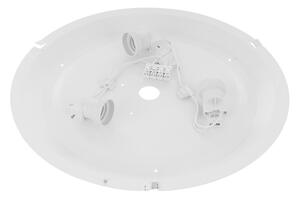 Stropní svítidlo CLEO 3xE27/24W/230V pr. 40 cm černá
