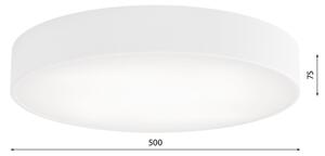 Stropní svítidlo CLEO 4xE27/24W/230V pr. 50 cm bílá