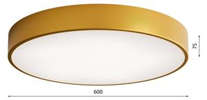 LED Stropní svítidlo CLEO LED/69W/230V 3000K pr. 60 cm zlatá