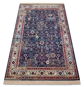 Makro Abra Klasický kusový koberec WINDSOR 22993 modrý slonová kost Rozměr: 60x100 cm