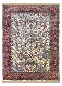 Makro Abra Klasický kusový koberec WINDSOR 22993 slonová kost červený Rozměr: 60x100 cm