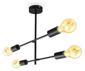 B.K. Licht 1343 - Lustr na tyči 4xE27/60W/230V