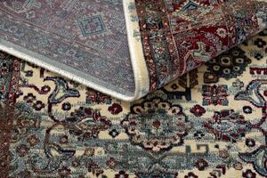 Makro Abra Klasický kusový koberec WINDSOR 22993 slonová kost červený Rozměr: 120x170 cm