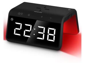 Sencor - LED RGB Budík s bezdrátovým nabíjením 10W