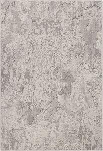 Kusový koberec vlněný Agnella Noble Roho Abstraktní světle šedý Rozměr: 120x180 cm