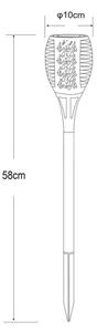 Globo 33077 - Solární lampa 36xLED/0,1W/1,2V IP44